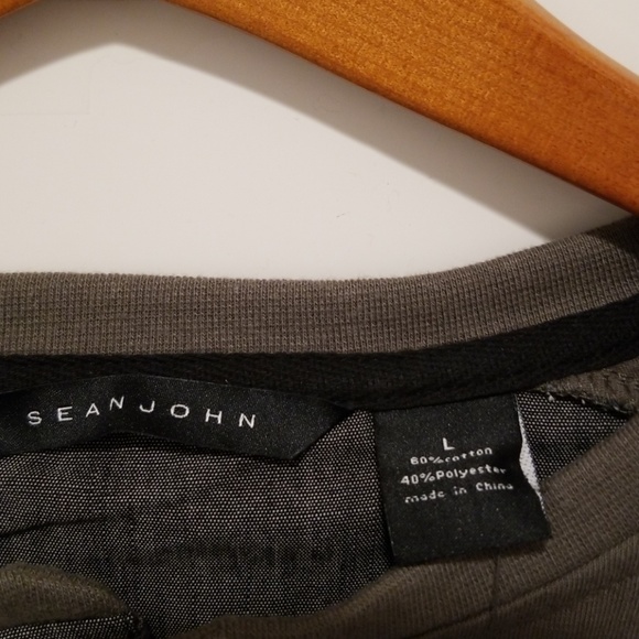 💥Sean John mens olive green long sleeve shirt💥 - Picture 4 of 4
